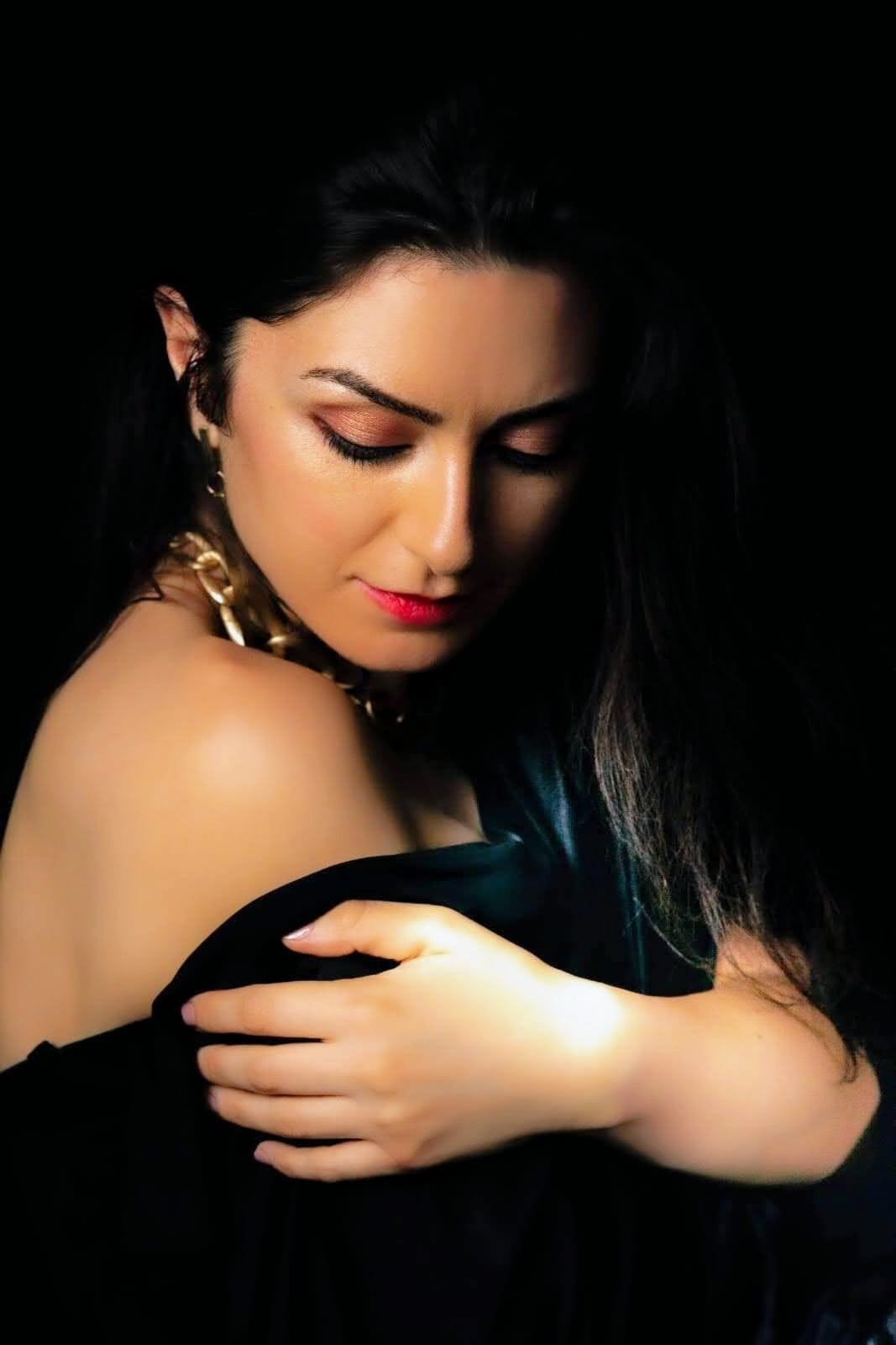 Makeup and hair styling by Swati